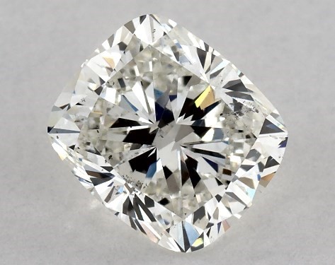 GIA 1.12 Carat I-SI1 Very Good Cut Cushion Modified Natural Diamond